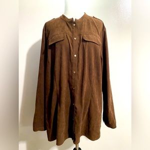 CJ Banks Women’s Brown Cardigan Sweater